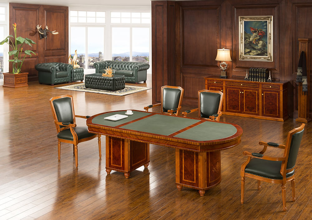 High End Luxury Wooden Conference Table