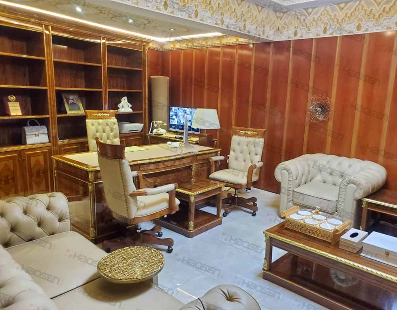 HAOSEN 0828# classic office furniture DESK