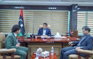 Libyan Government Administrative Office Negotiation Room Furniture Desk Chair